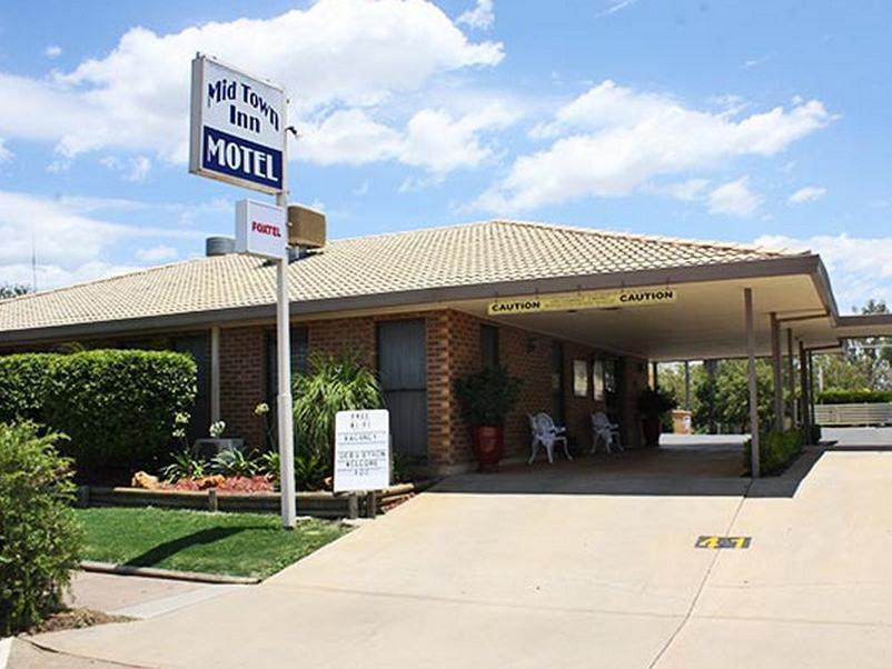 Mid Town Inn Narrabri Exterior foto